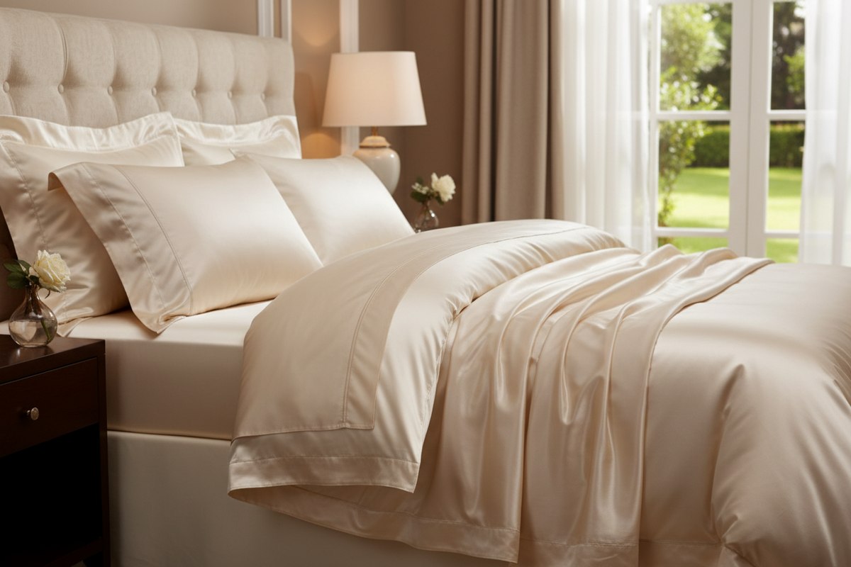 silk bedding
