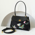 Wearable‑Art Mulberry Silk Butterfly Handbag | Niche Luxury Convertible Top‑Handle & Crossbody Purse